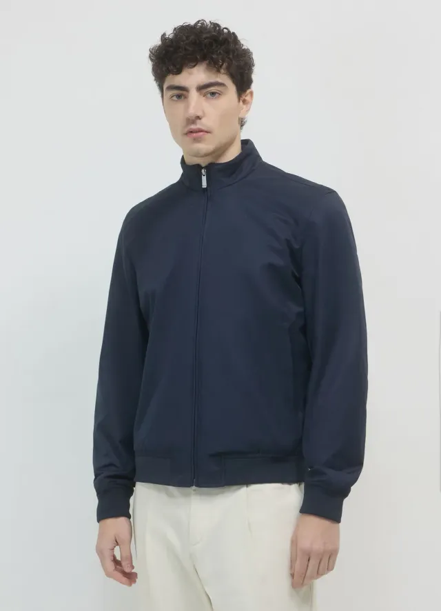 Calliope bomber col montant homme zippé
