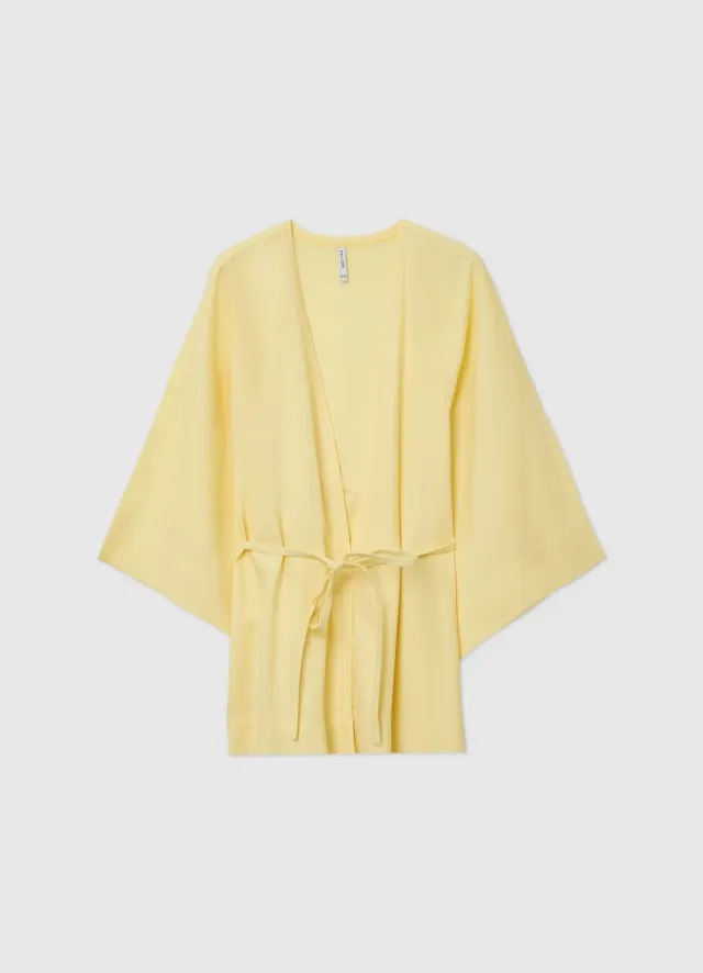Calliope kimono uni ceinture femme fluide