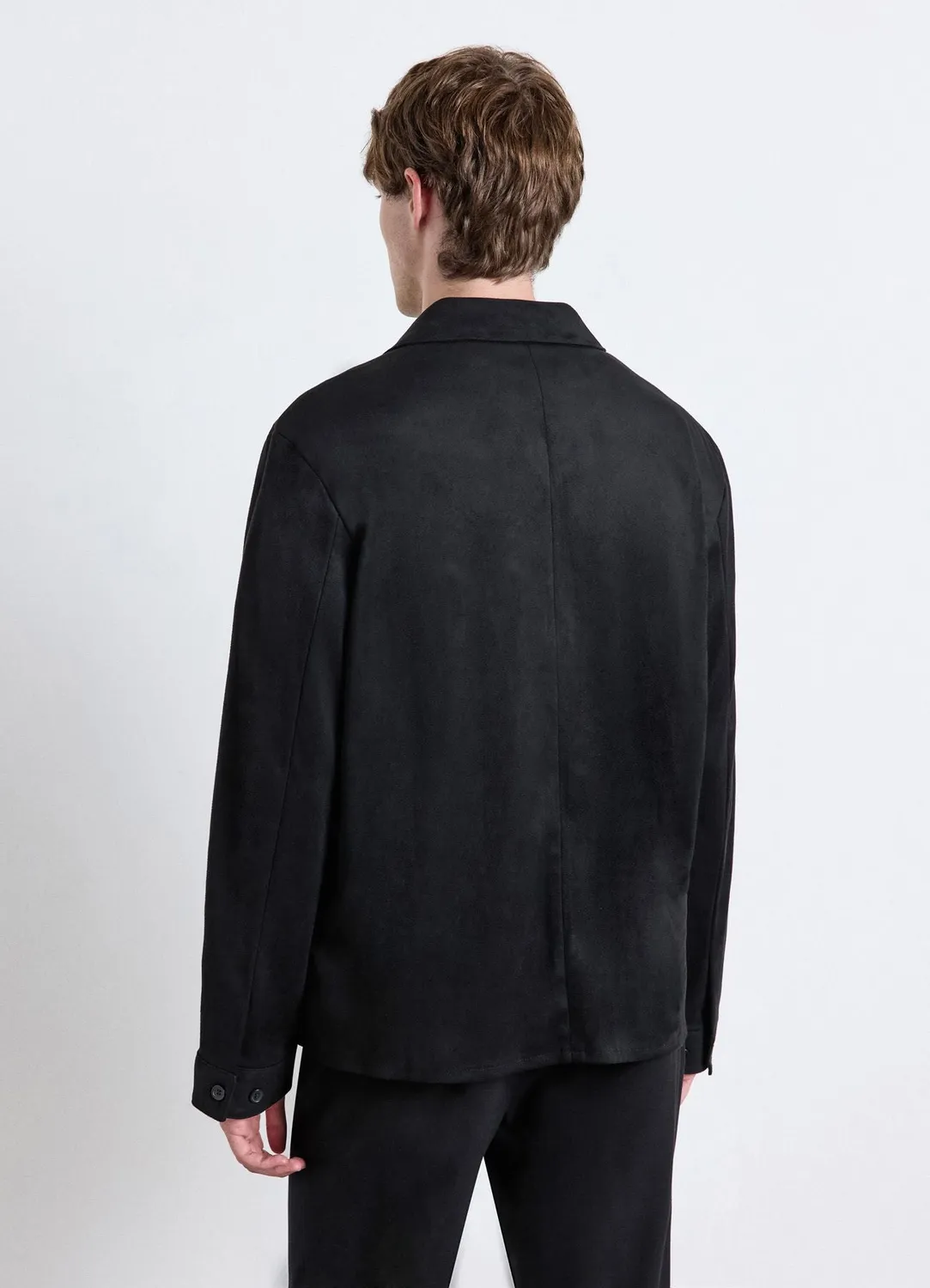 Calliope Shacket Homme Boutonnée Unie