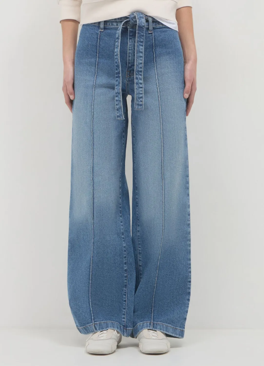 Calliope jean wide leg femme taille haute