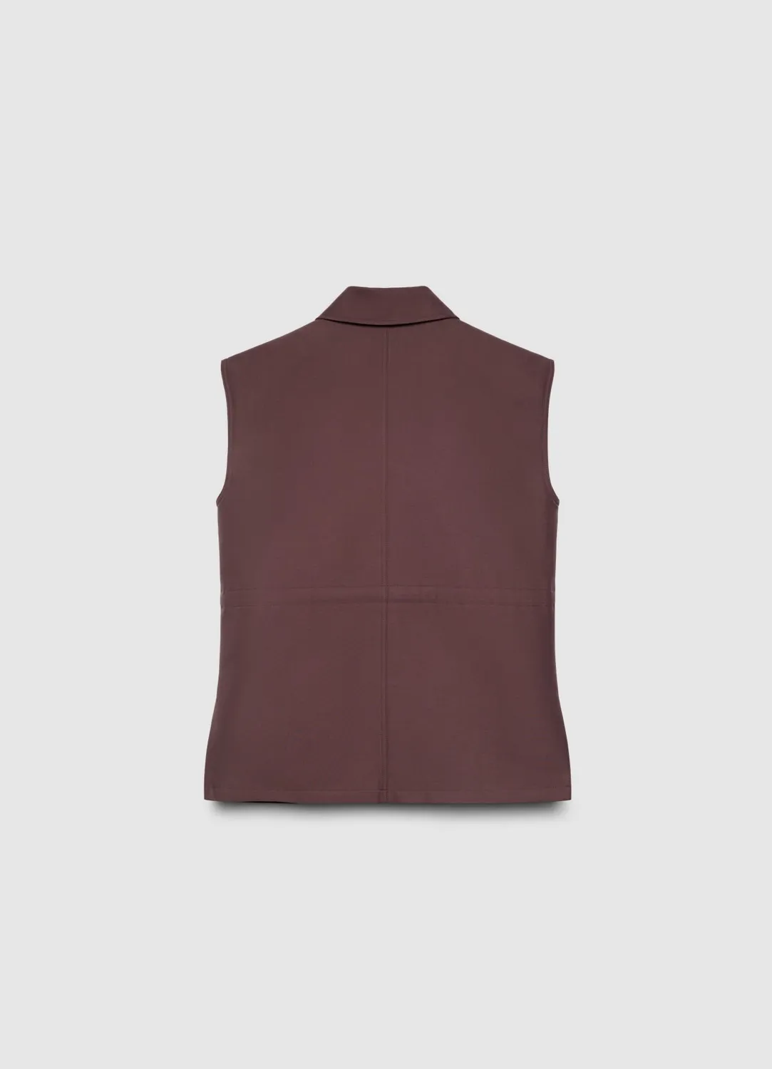 Calliope gilet femme boutons poches à rabat S