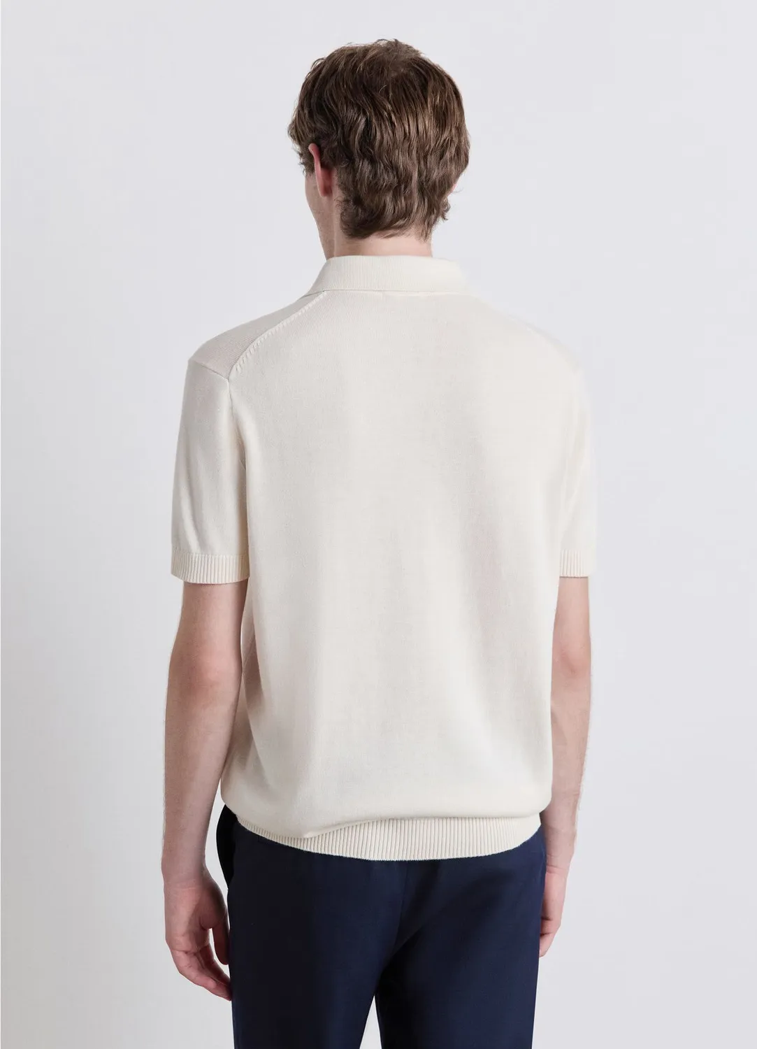 Calliope Polo maille manches courtes homme uni S-XXL