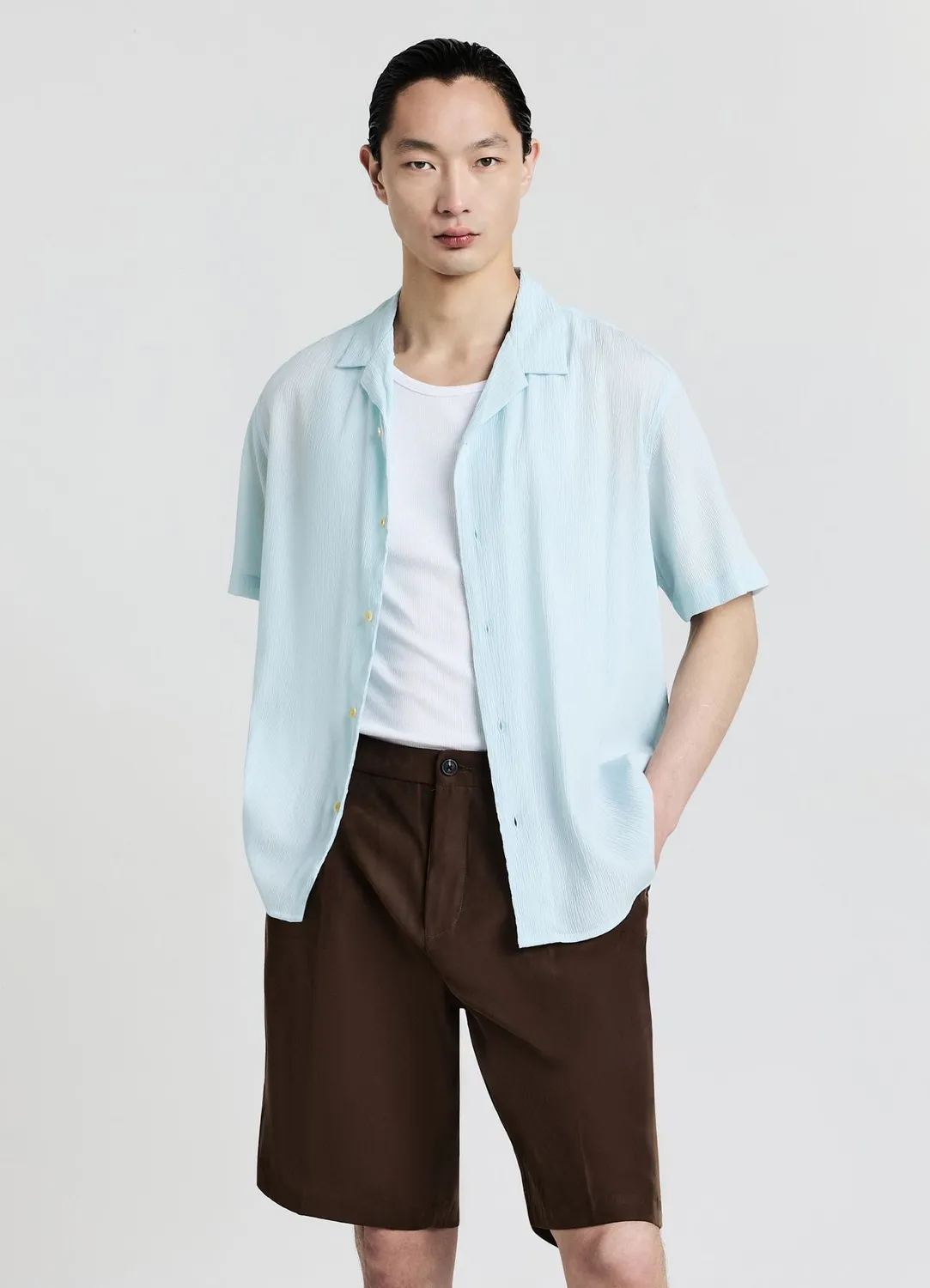 Calliope Bowling chemise homme manches courtes