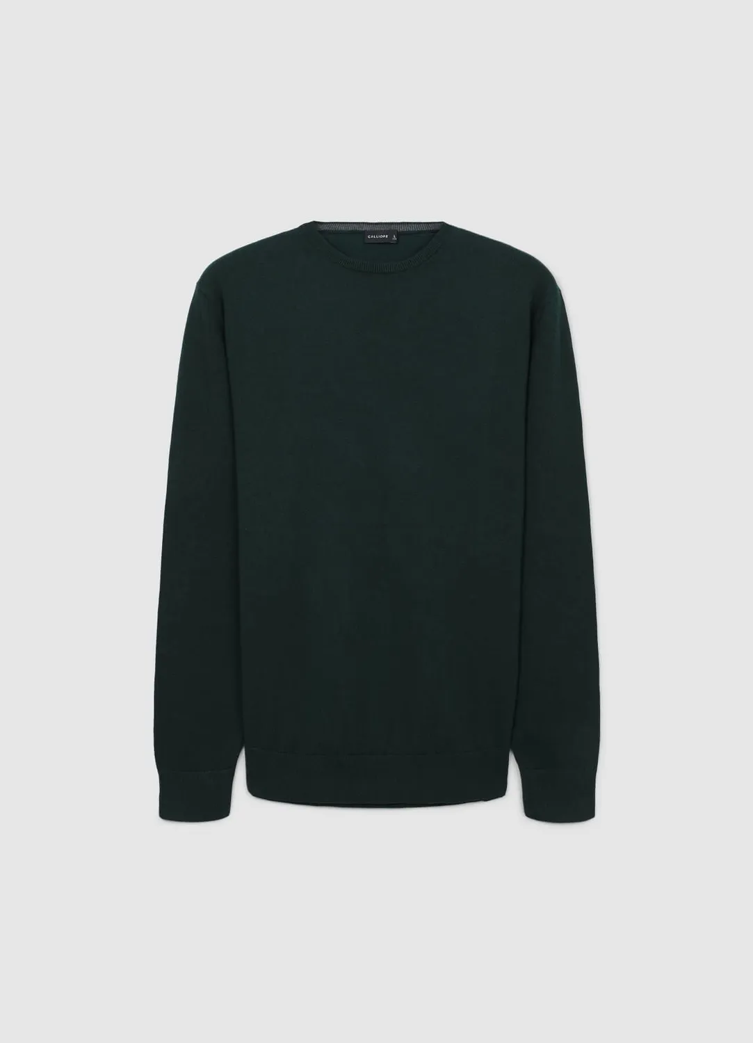 Calliope pull profils contraste homme col rond