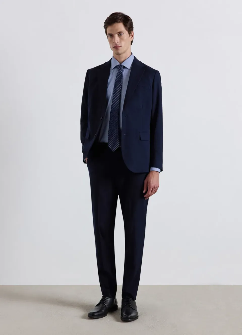 Calliope Chemise slim rayée homme col classique
