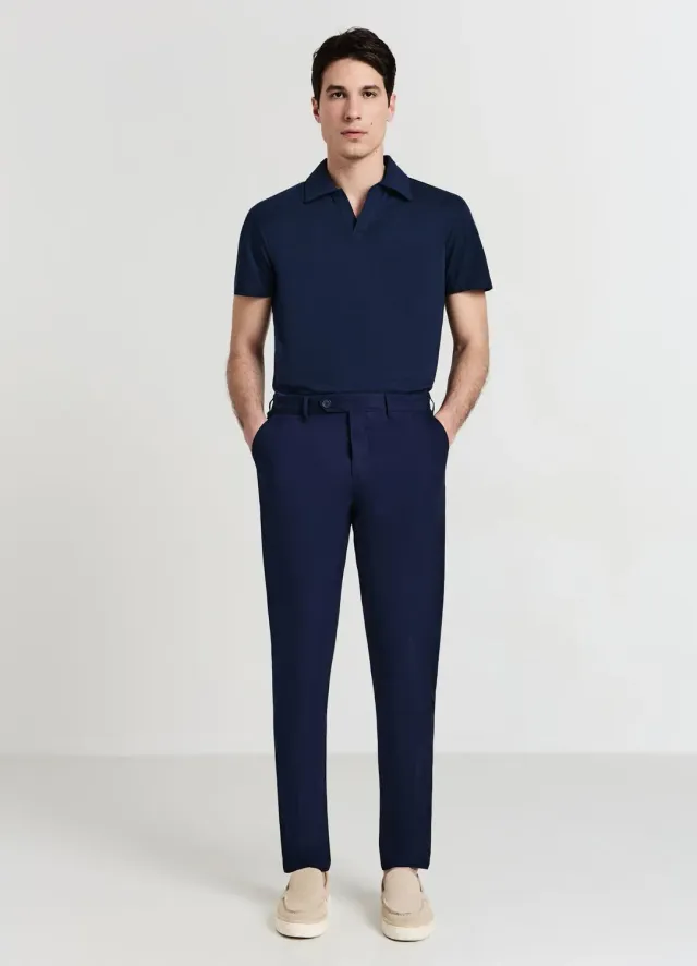 Calliope pantalon chino coton homme coupe regular