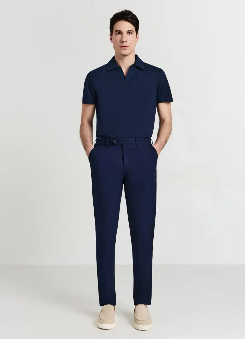 Calliope pantalon chino coton homme coupe regular
