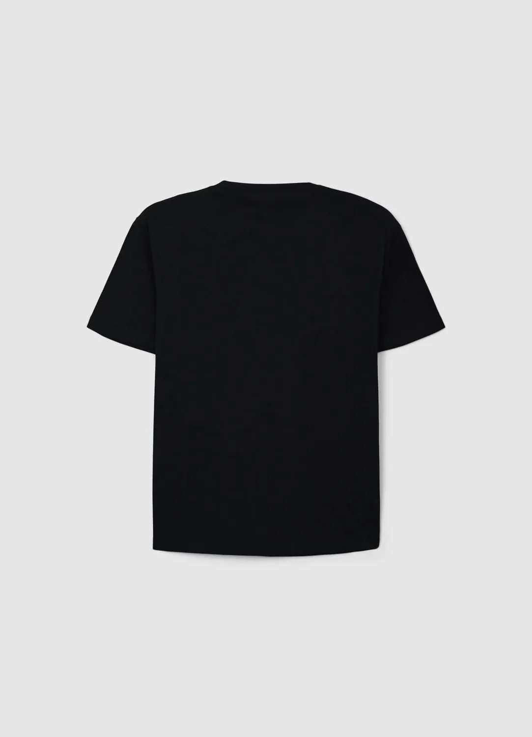 Calliope t-shirt col rond uni t-shirt coton femme