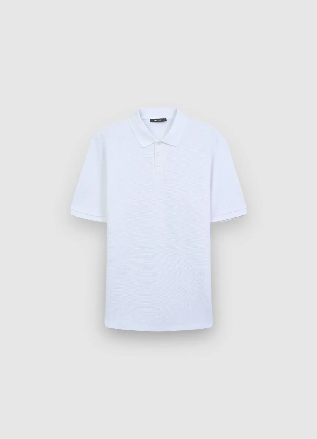 Calliope polo 3 boutons coton homme