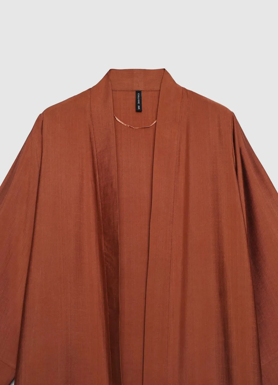 Calliope kimono long uni taille XS/S fluide
