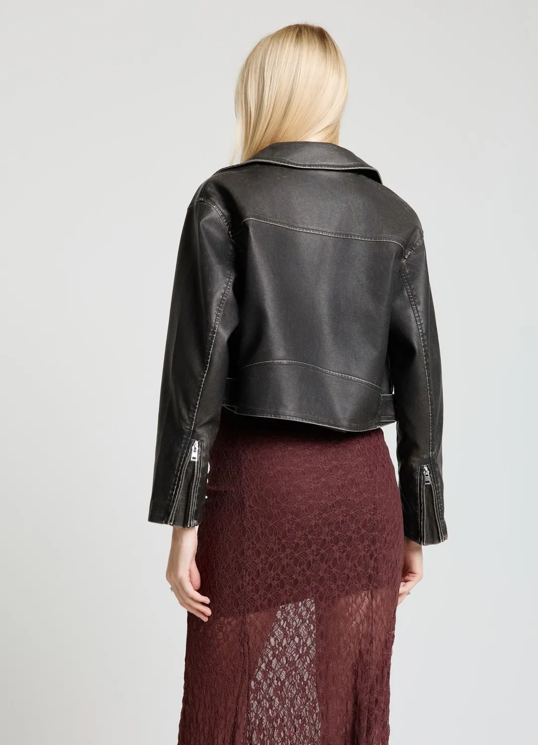 Calliope perfecto femme taille S simili cuir
