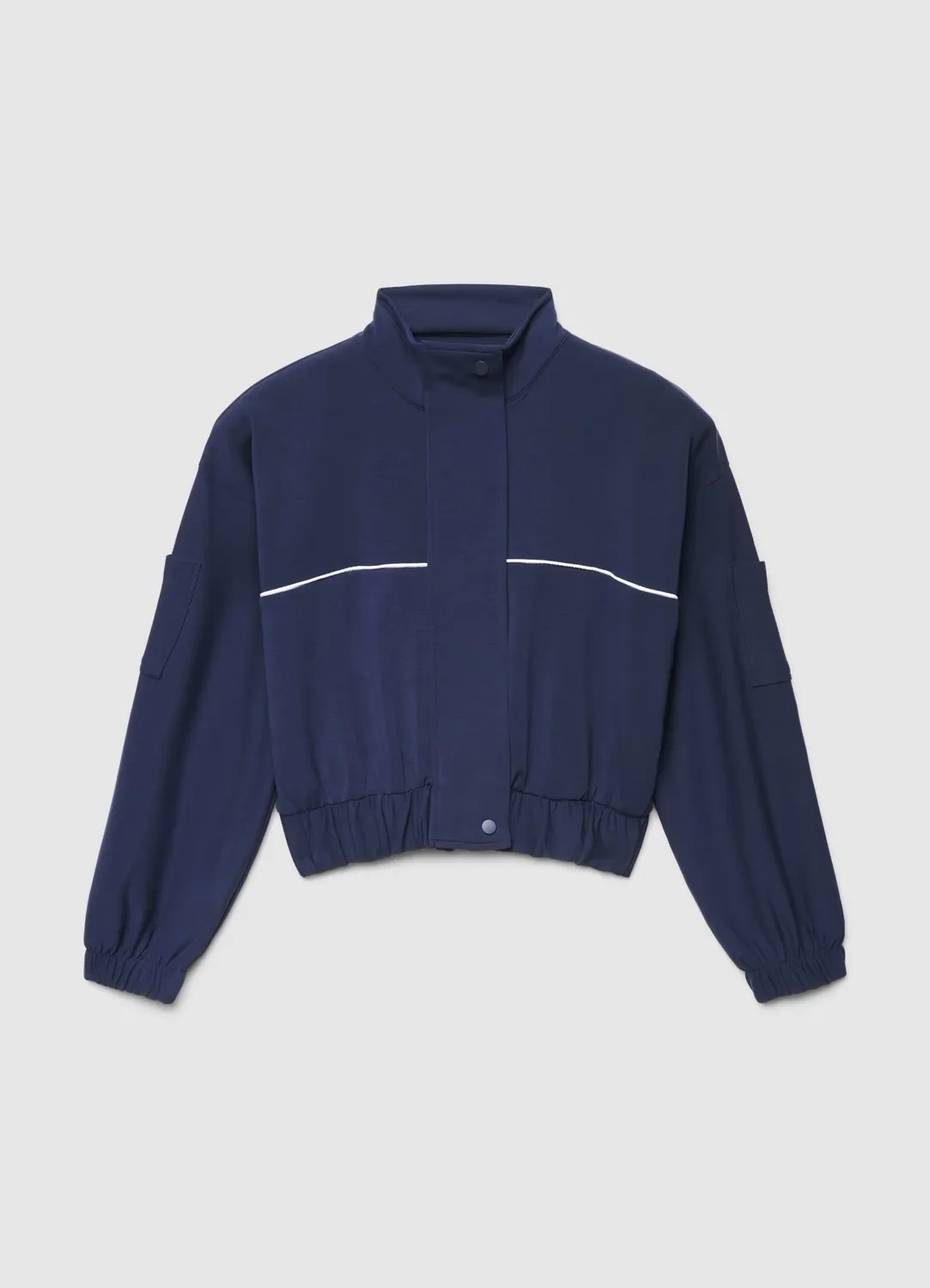 Calliope sweat zippé femme col montant poches TU