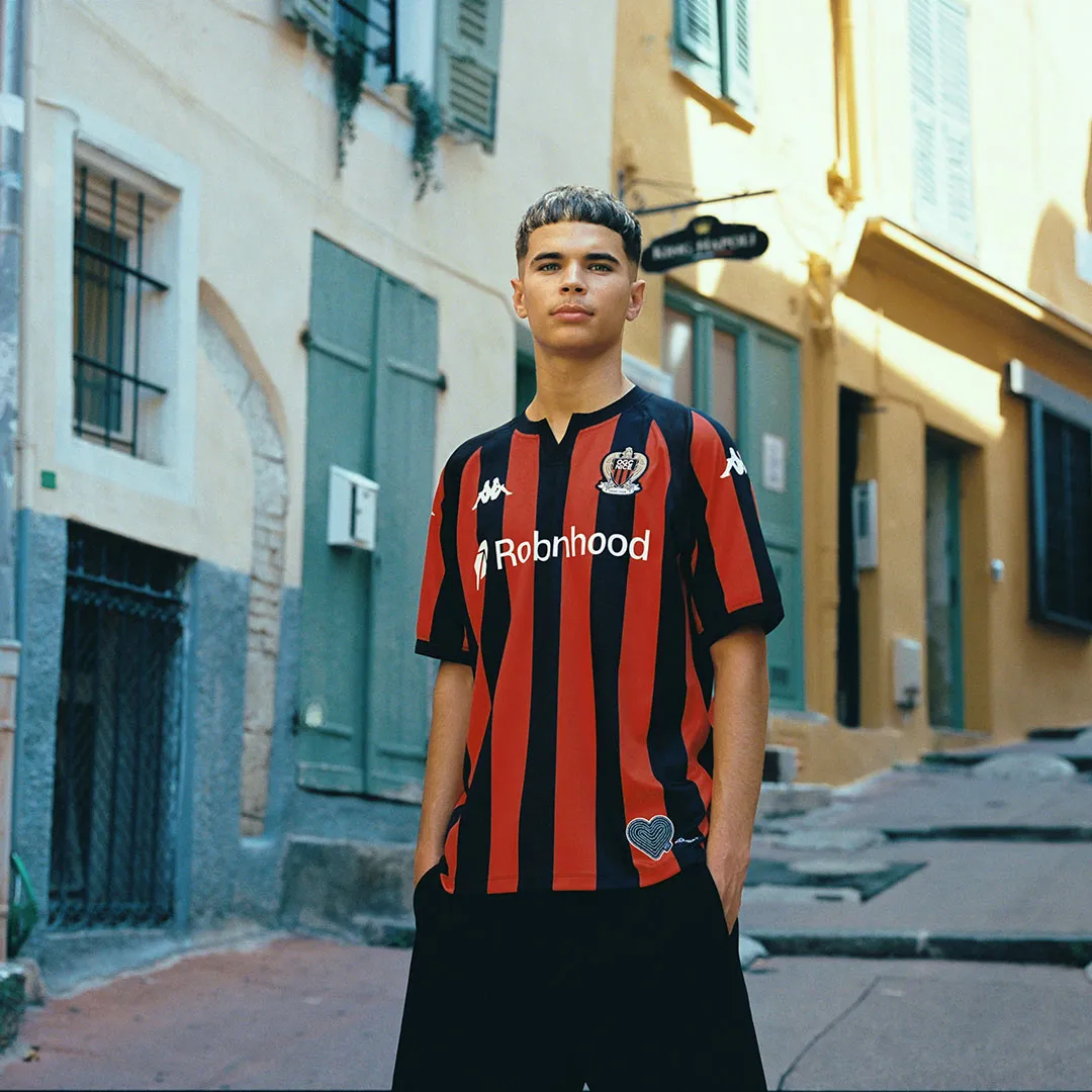 Robe di Kappa Kombat Home OGC Nice 26/27 maillot rouge homme
