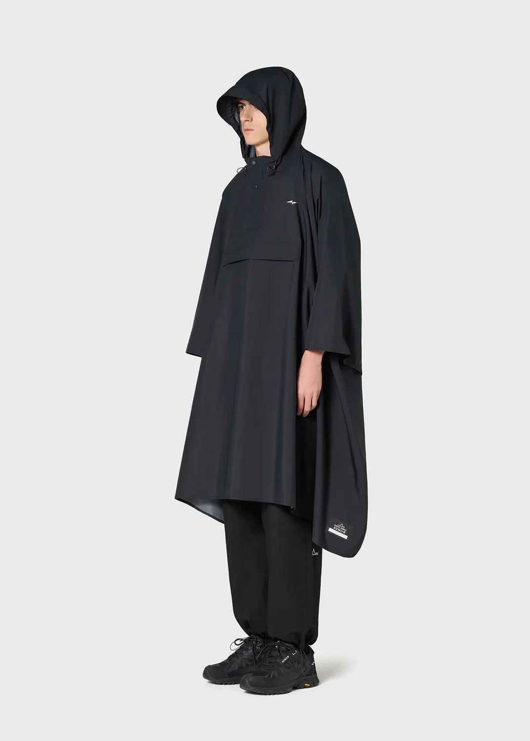 Saint James Kyodeau x Avnier cape imperméable noir