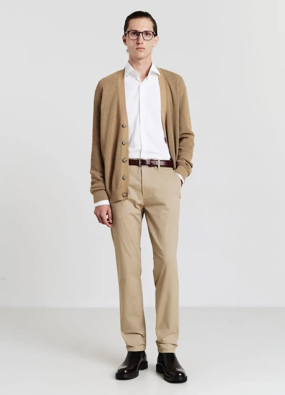 Calliope chino pantalon homme slim fit