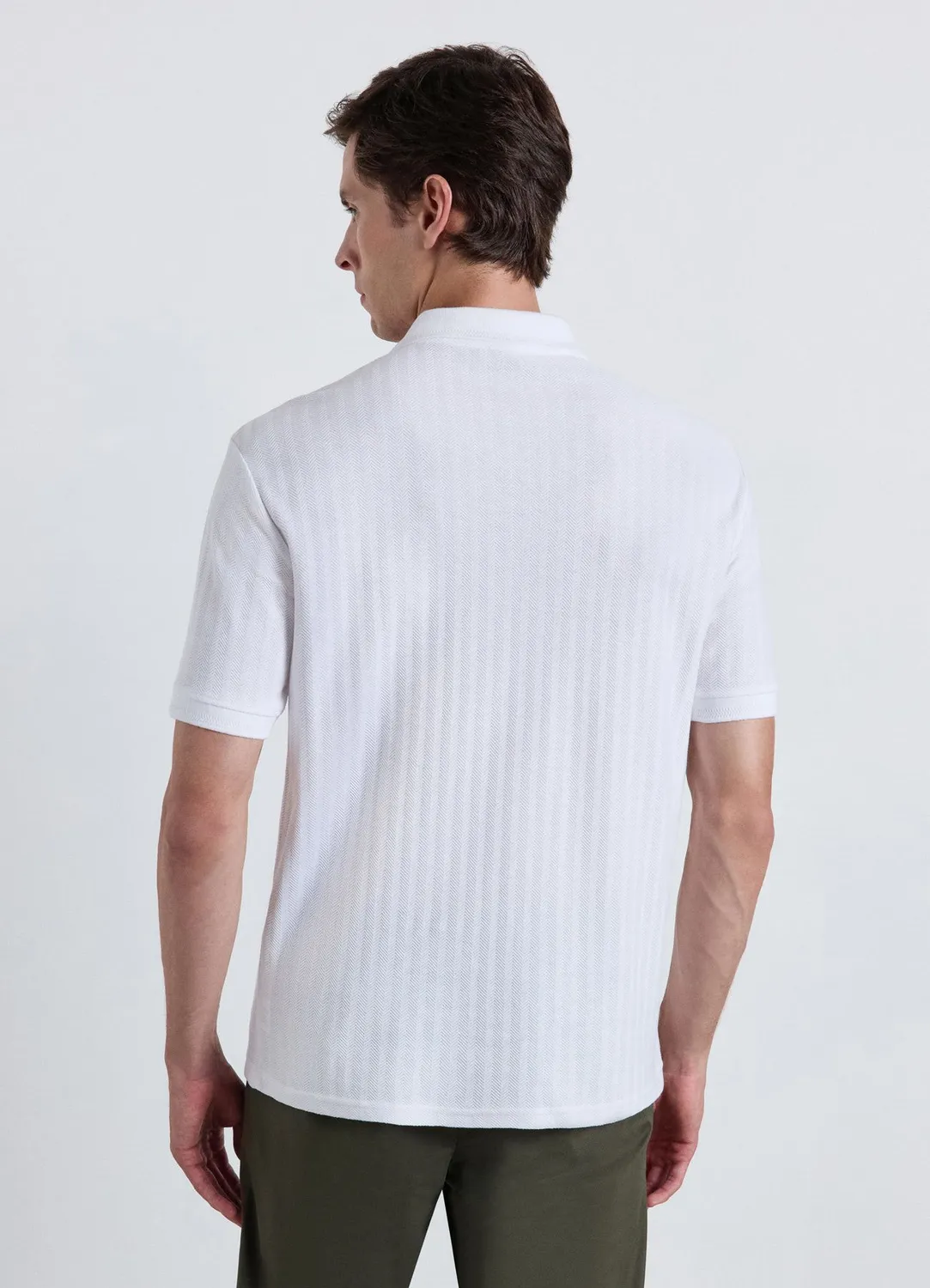 Calliope Polo manches courtes homme uni col