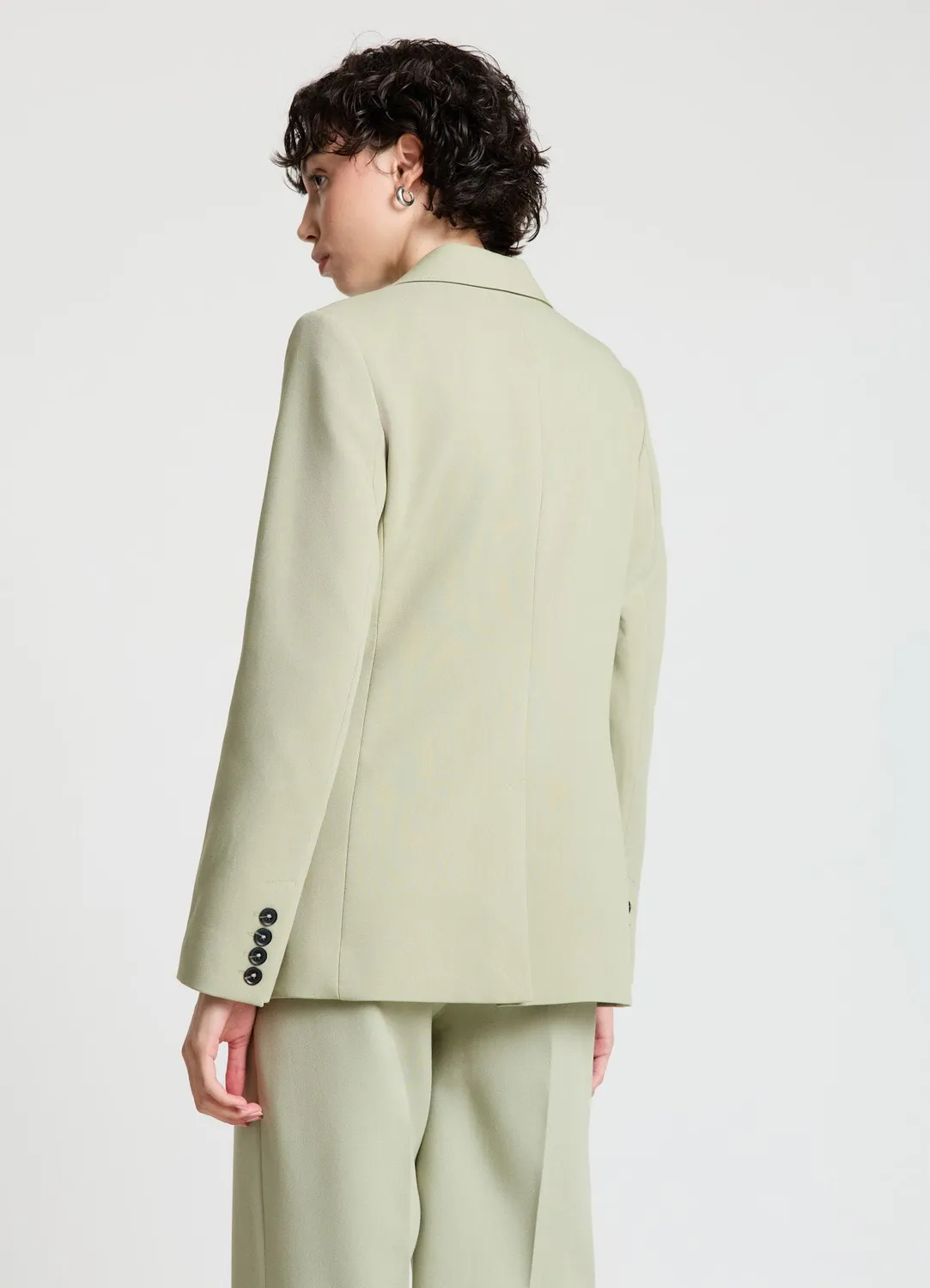 Calliope Veste 2 Boutons Blazer Femme Revers Lancia