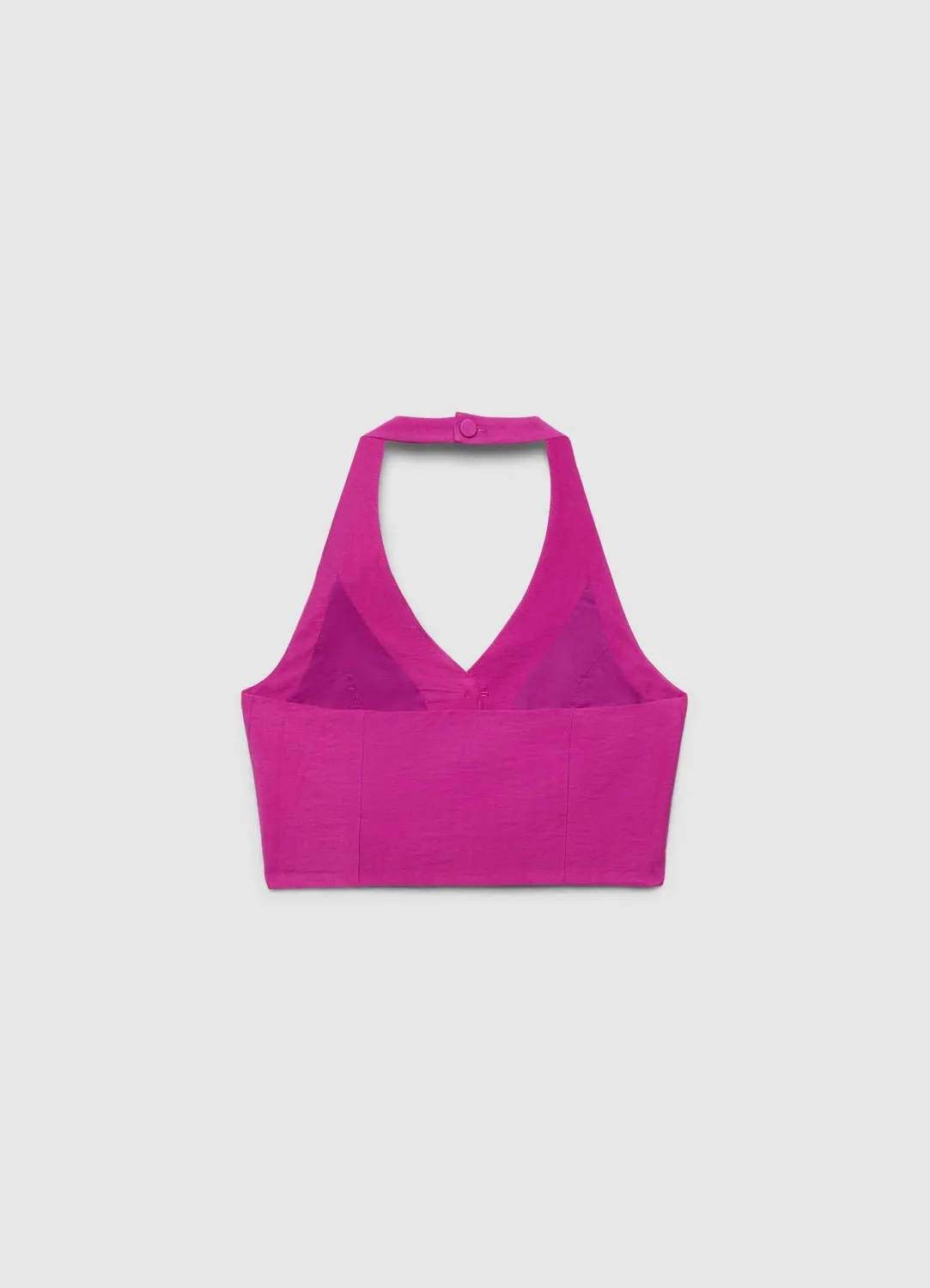 Calliope gilet halter gilet femme fleur tailleur