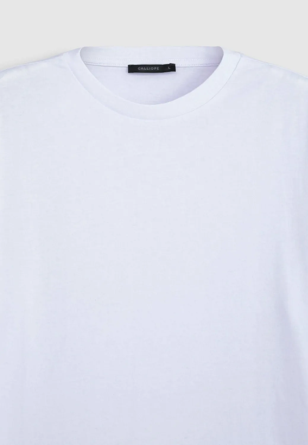 Calliope Tee-shirt homme coton uni manches courtes