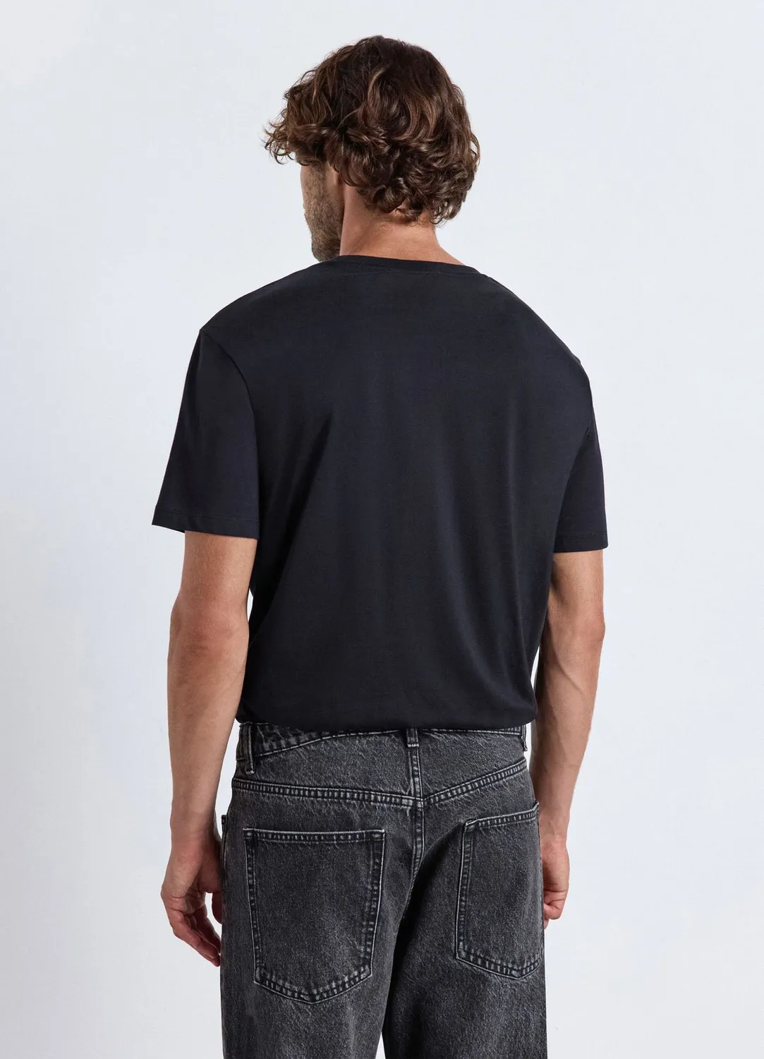 Calliope t-shirt col rond uni homme coupe regular