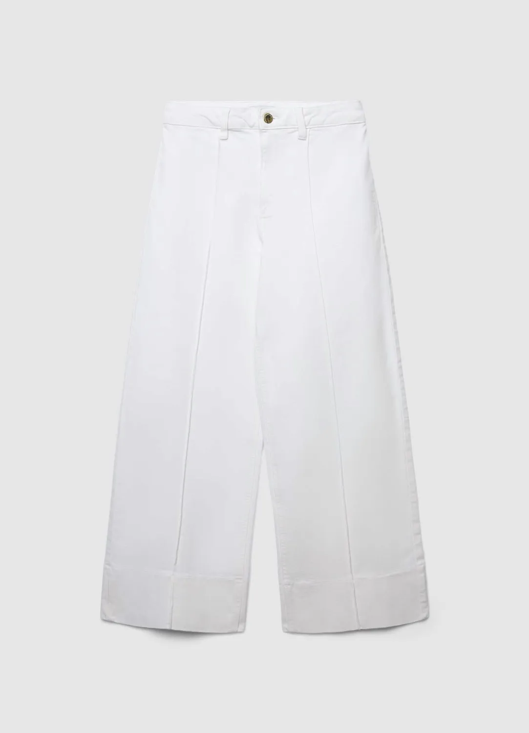 Calliope jean culotte femme pli marqué