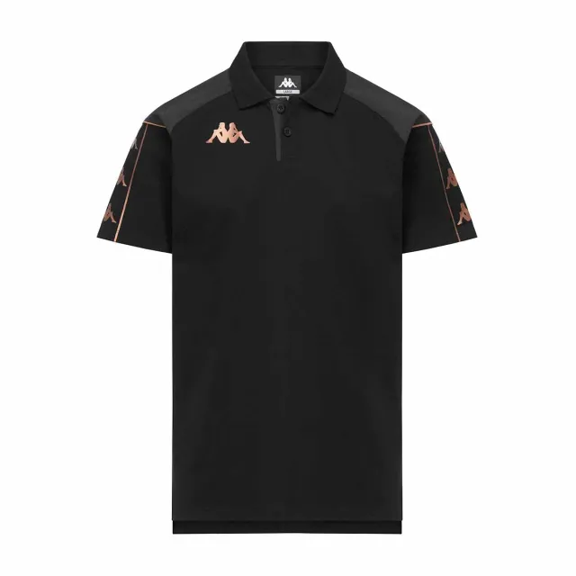 Robe di Kappa Mastio polo enfant noir piqué slim