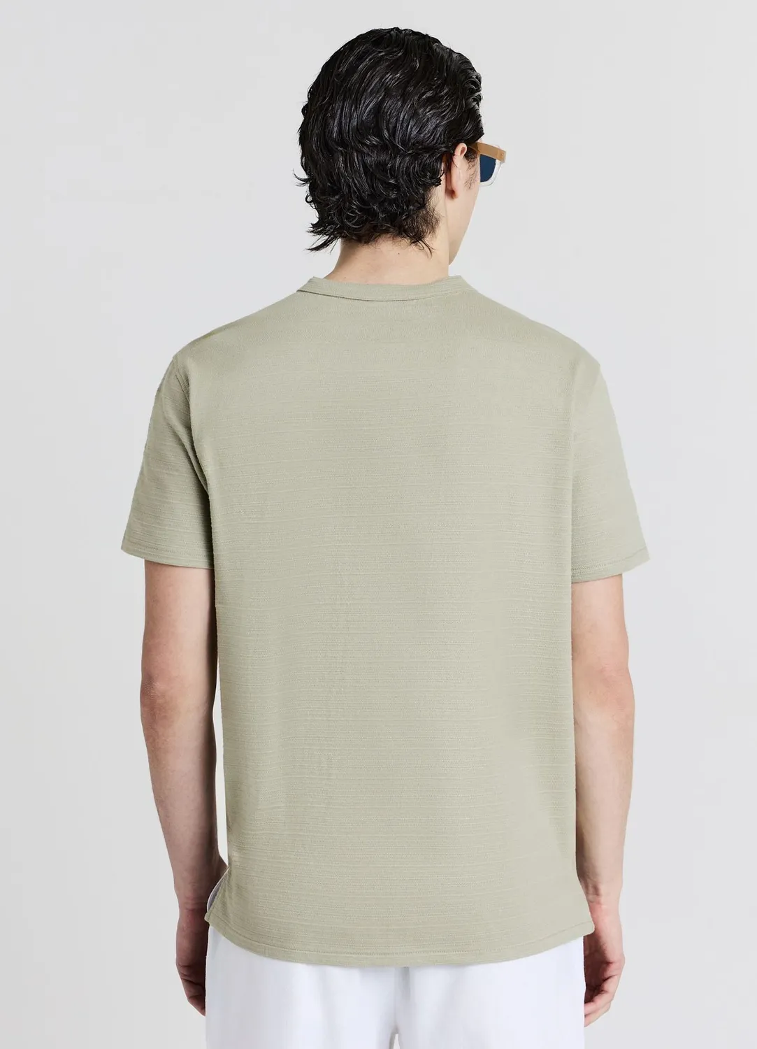 Calliope t-shirt col coréen homme coton
