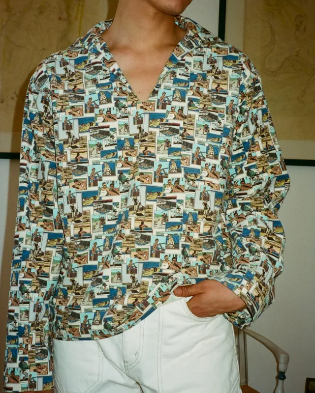 Erevan Vareuse US Saint-Tropez surchemise oxford