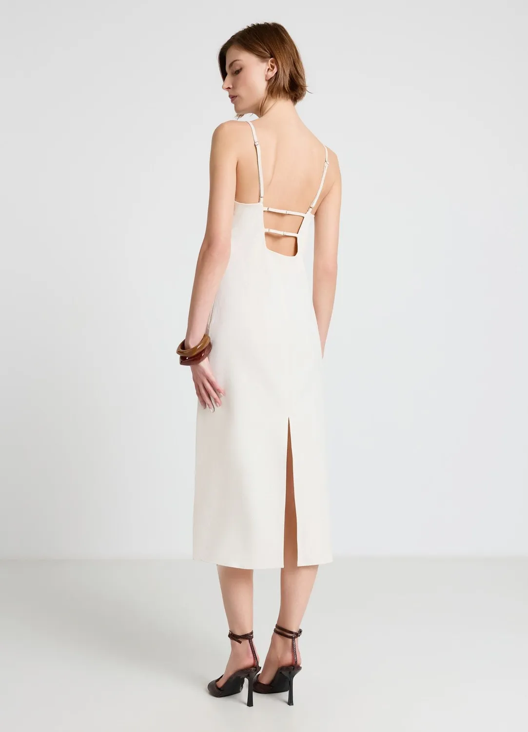 Calliope Atelier robe longue femme dos boucles