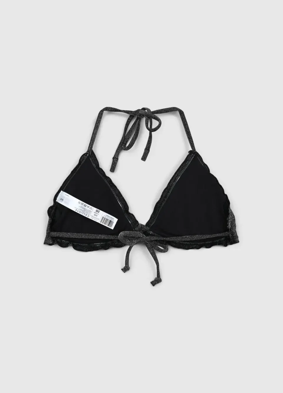 Calliope triangle effet luminescent haut maillot femme