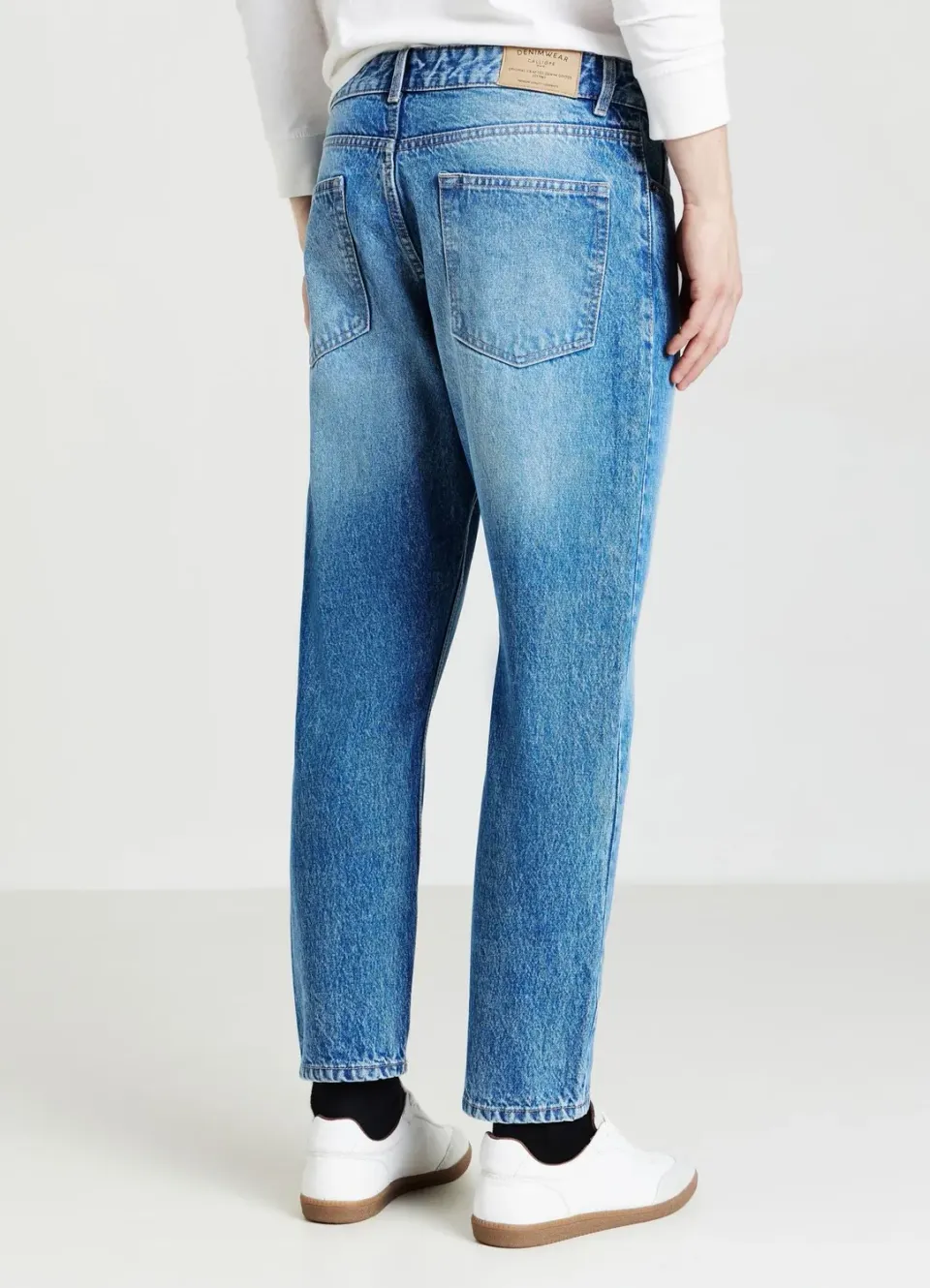 Calliope jean cropped pantalon homme cheville