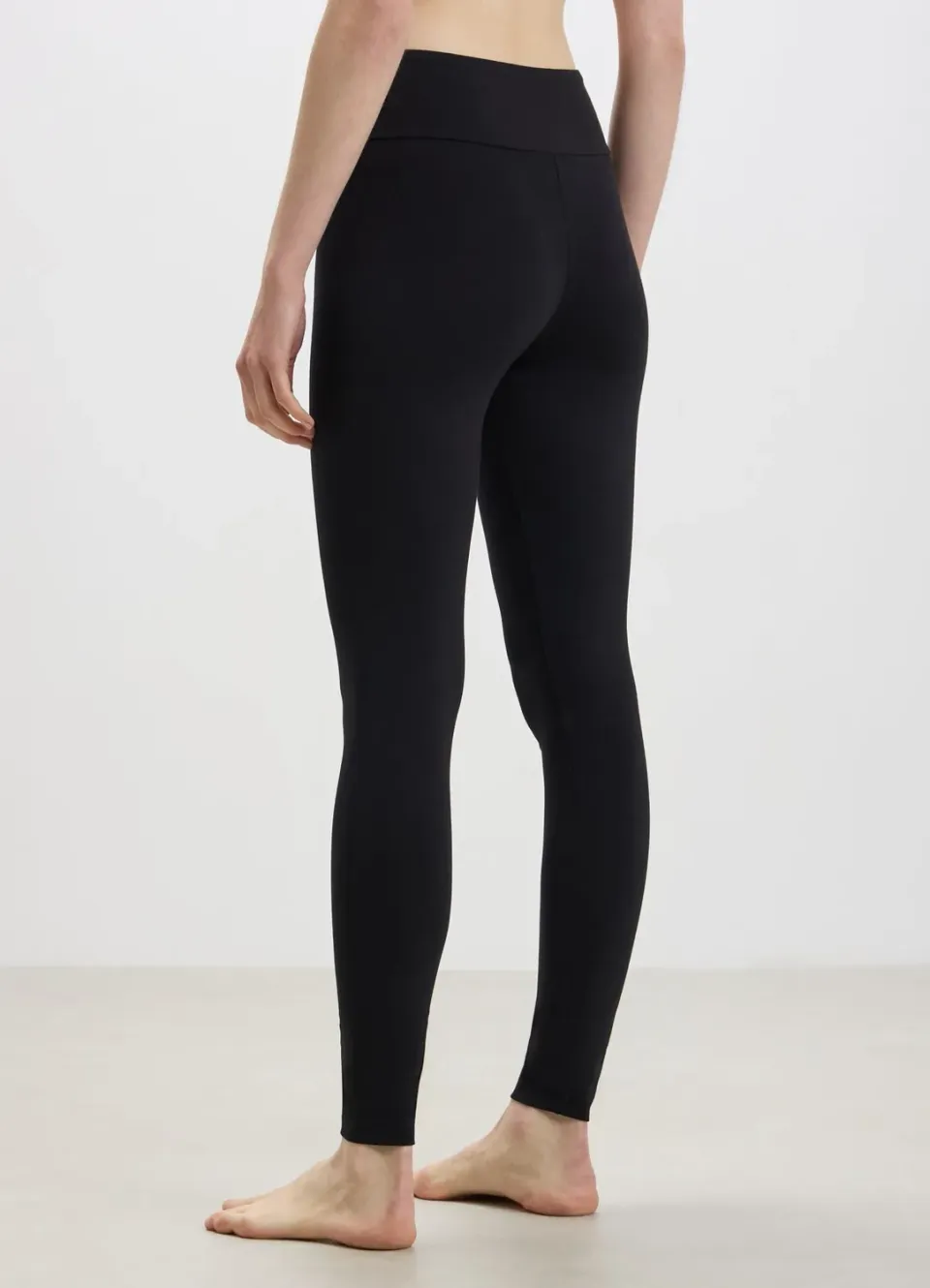 Calliope leggings stretch taille haute noir XS-XL opaque
