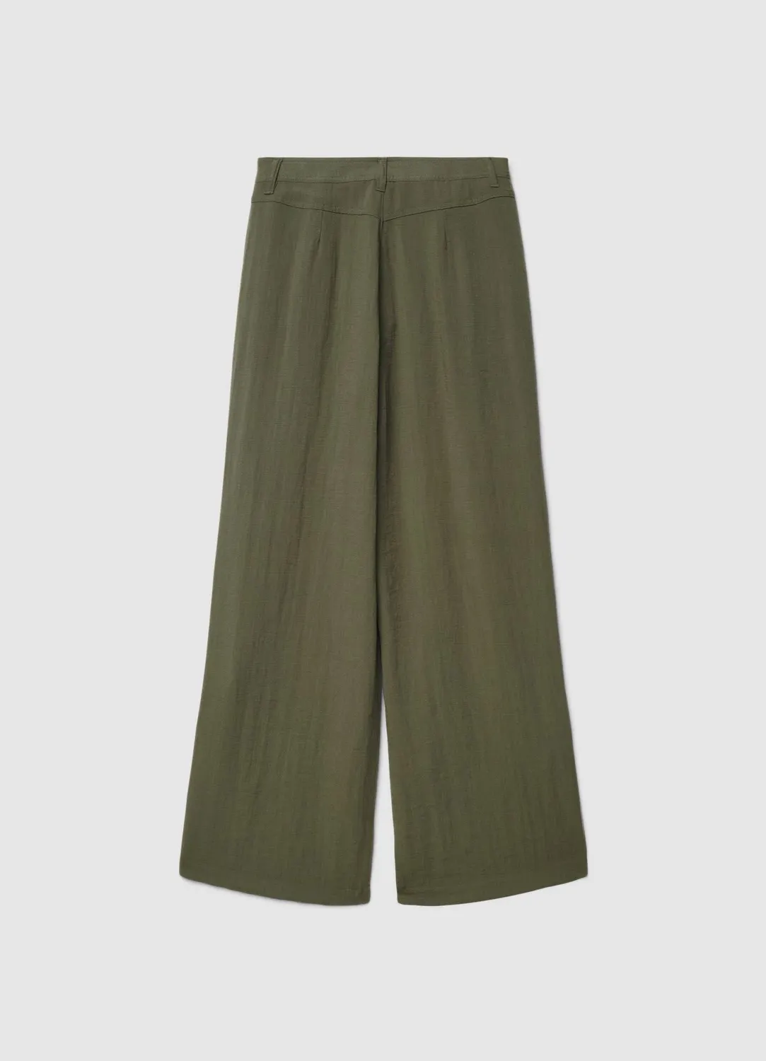 Calliope palazzo pantalon femme taille haute
