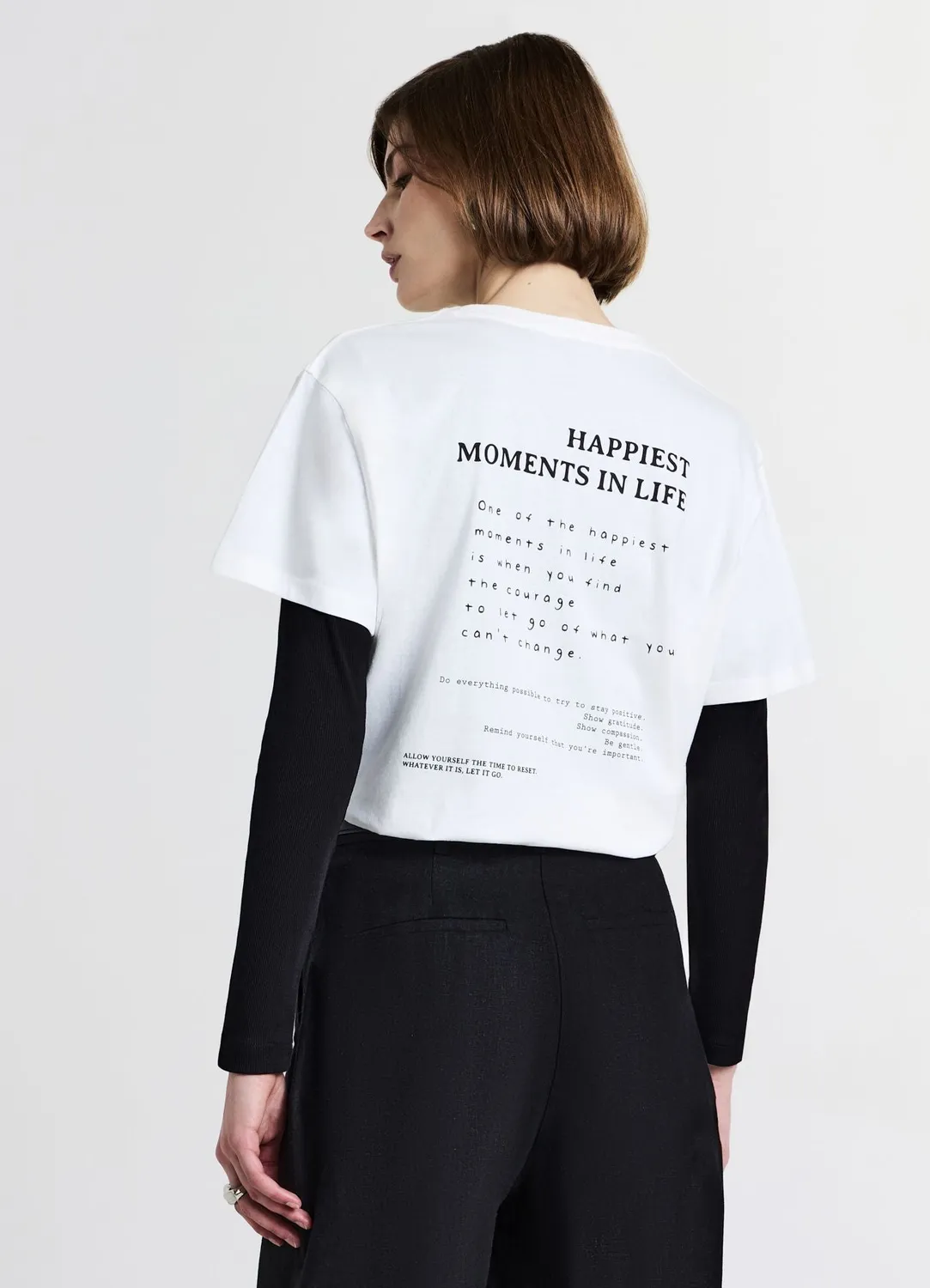 Calliope T-shirt femme coton imprimé col rond
