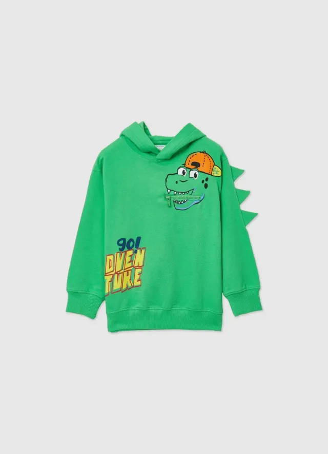 Calliope Felpa Over hoodie garçon 5-6 ans dinosaure
