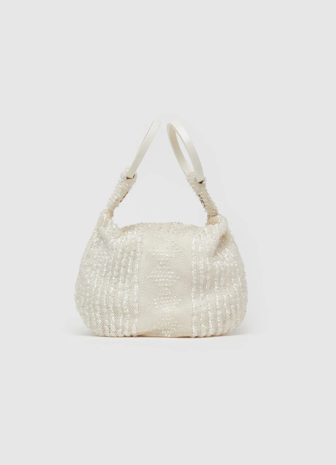 Calliope mini sac perles femme anse anneau unique