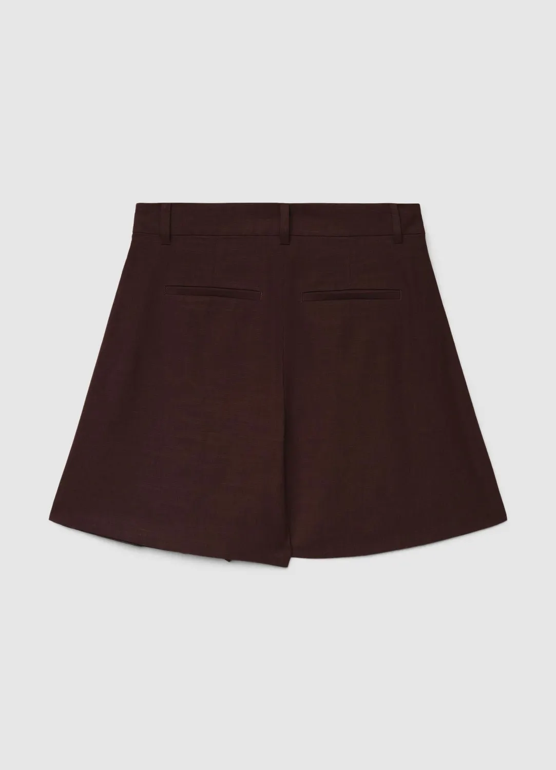 Calliope bermuda femme taille haute pinces