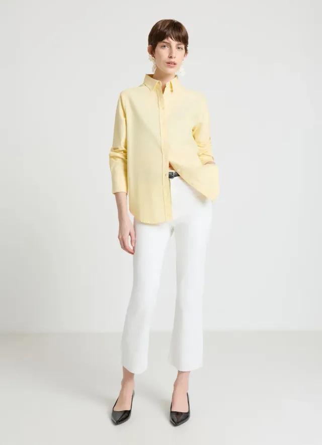 Calliope chemise oxford femme coton col classique