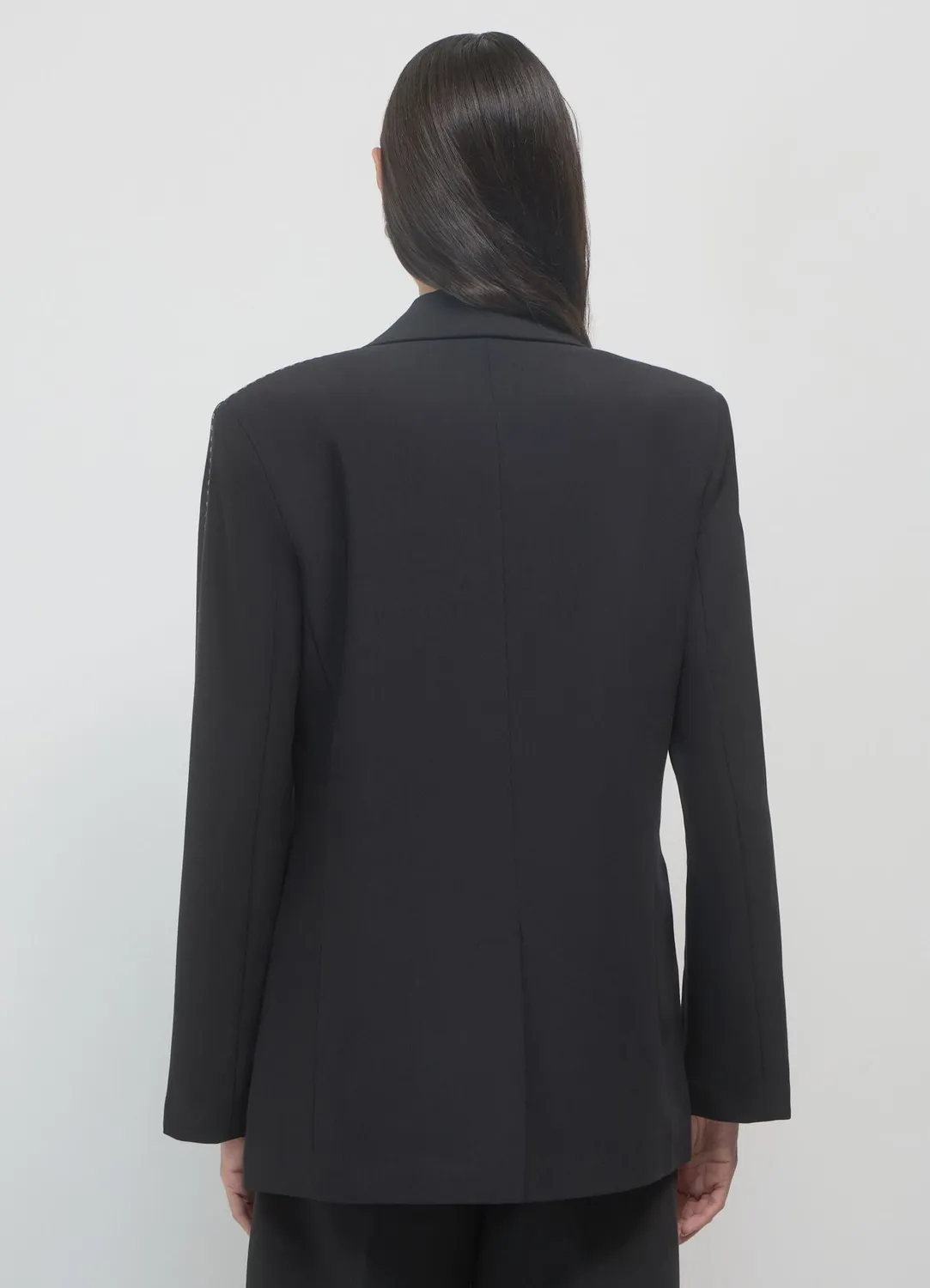 Calliope veste blazer unie femme surpiqûres