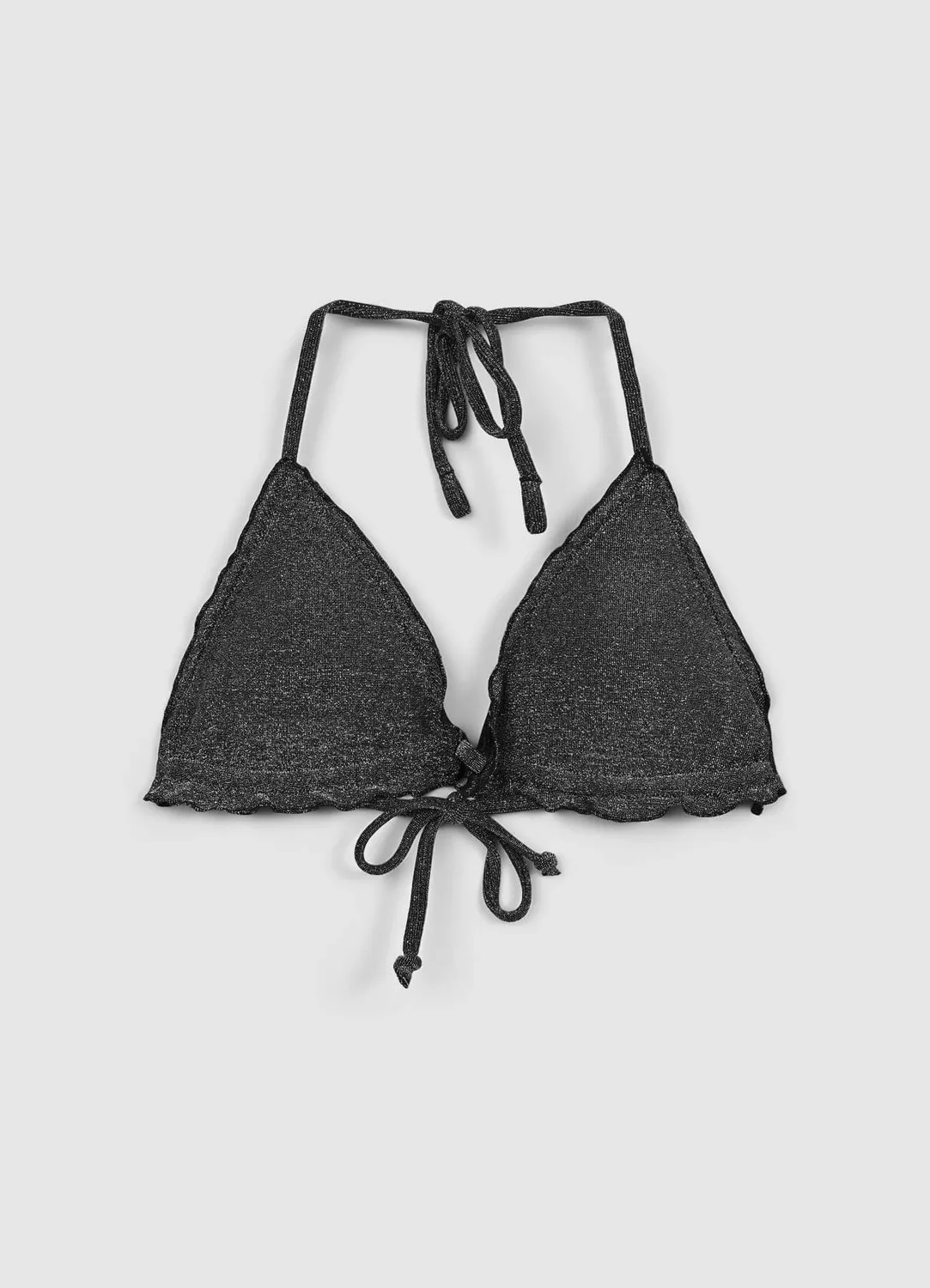 Calliope triangle effet luminescent haut maillot femme