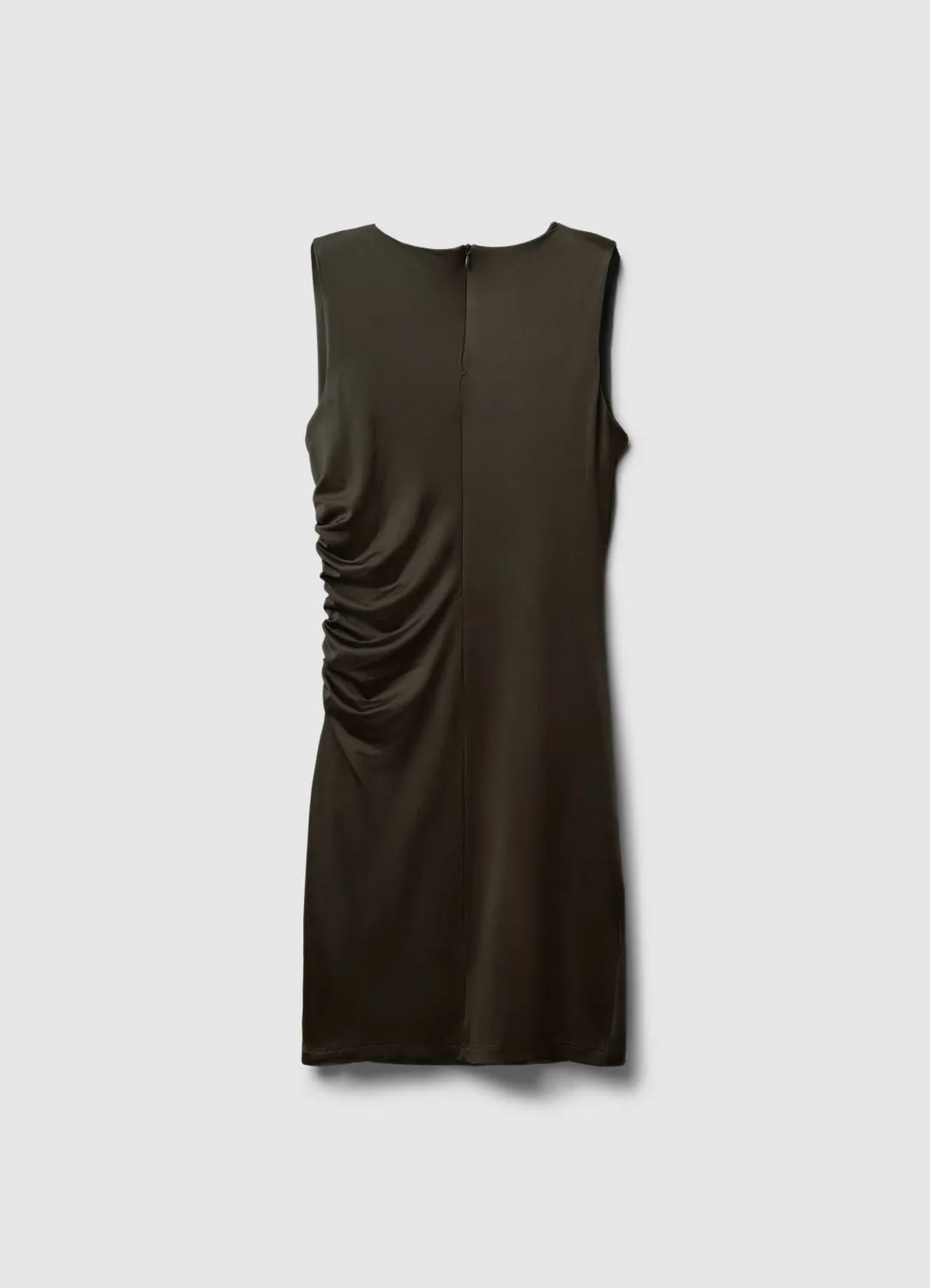 Calliope froncer minirobe femme stretch uni