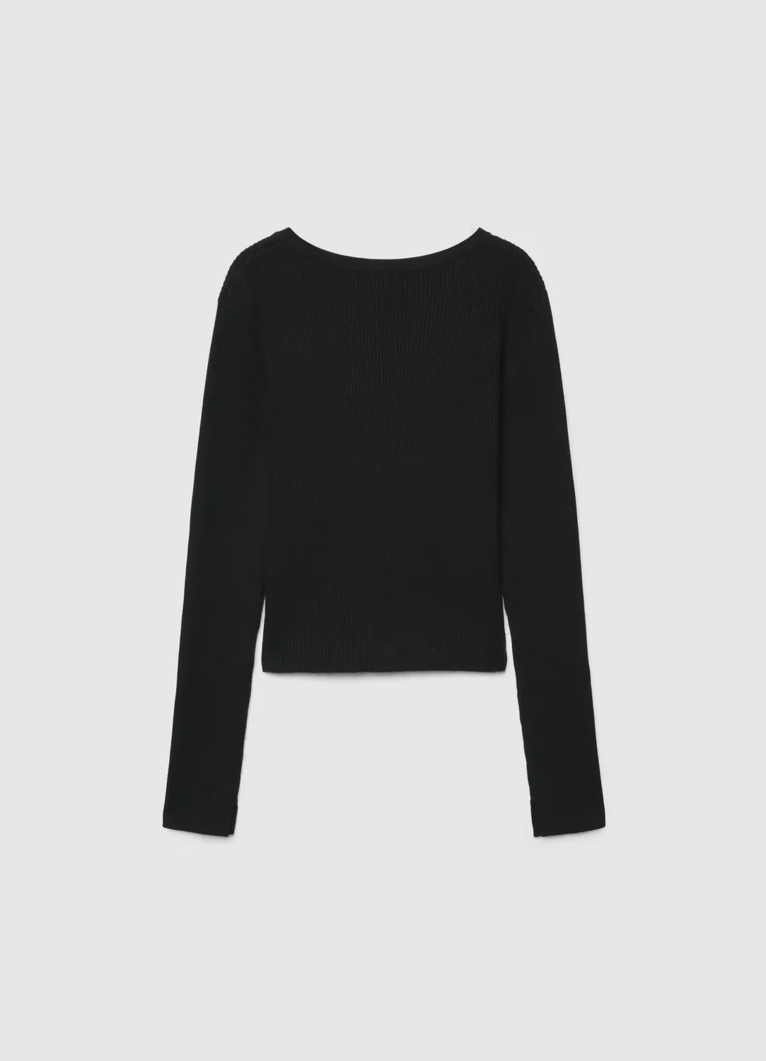 Calliope cardigan côtelé femme col V boutons pression