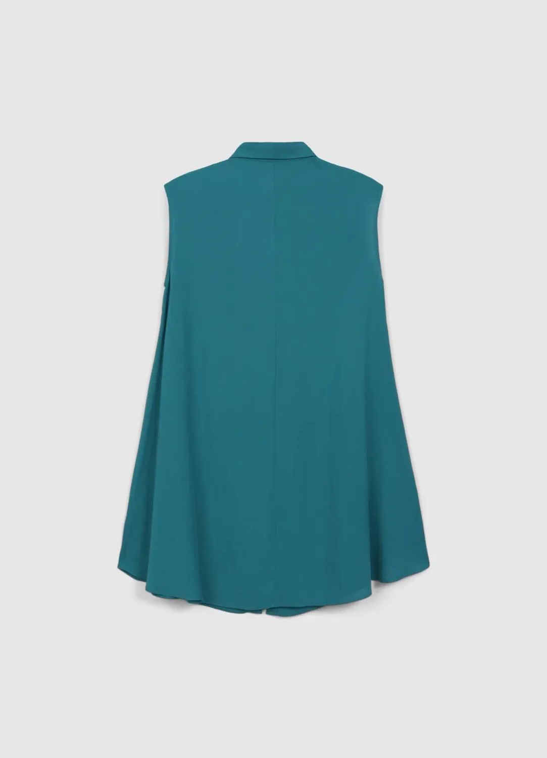 Calliope chemise longue sans manches femme coupe regular