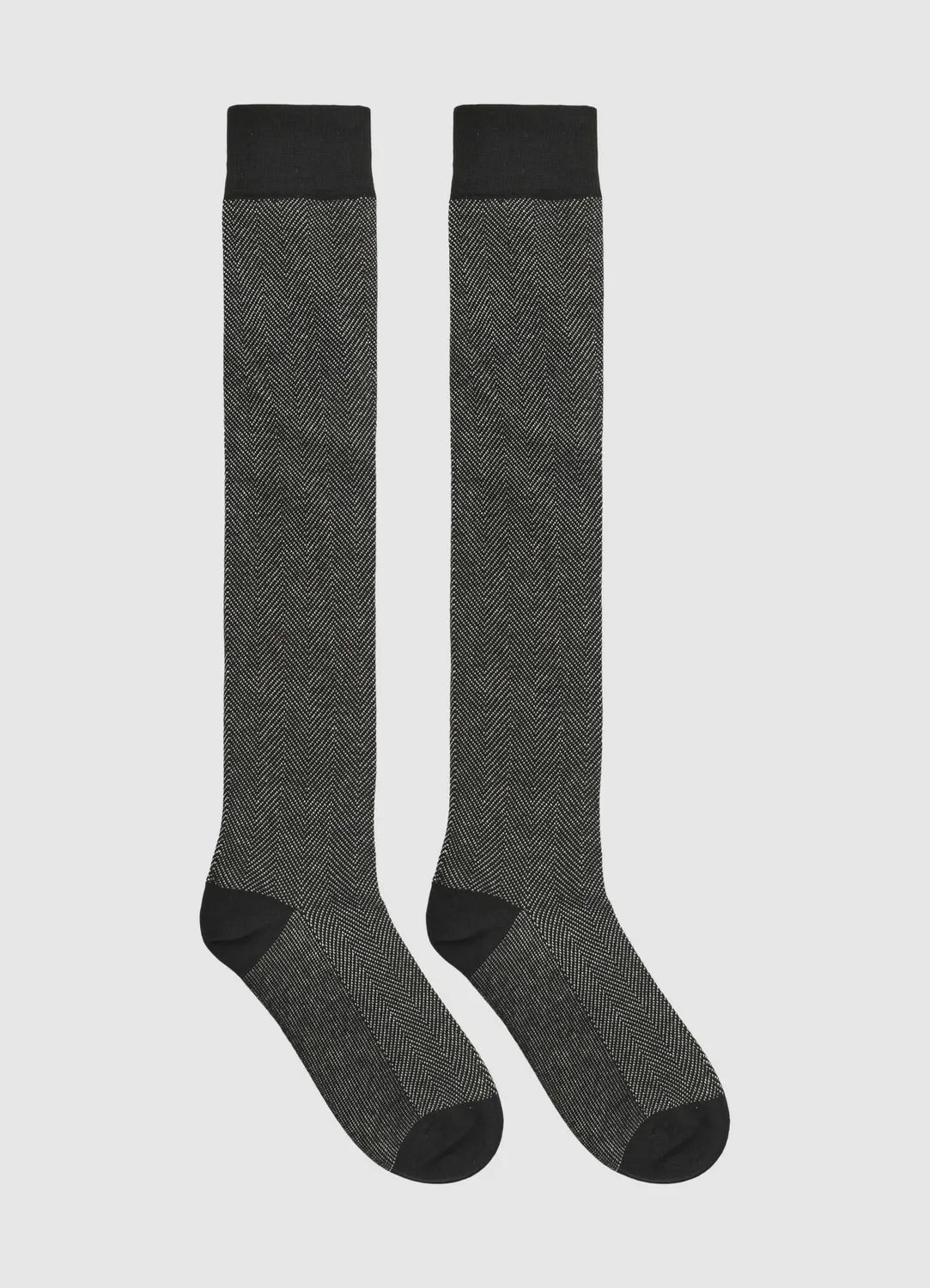 Calliope chaussettes hautes homme chevrons