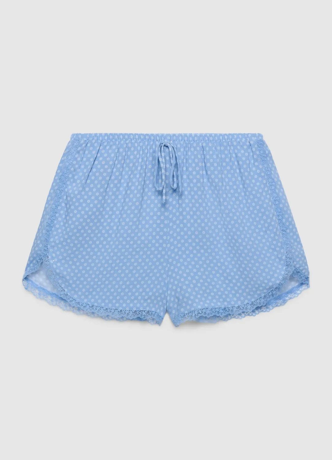Calliope pyjama pois dentelle femme ensemble 2 pièces