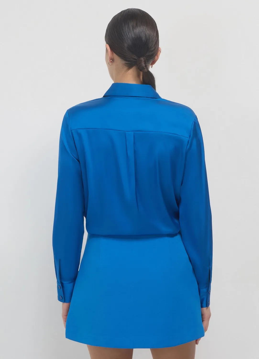 Calliope chemise classique femme manches longues unie