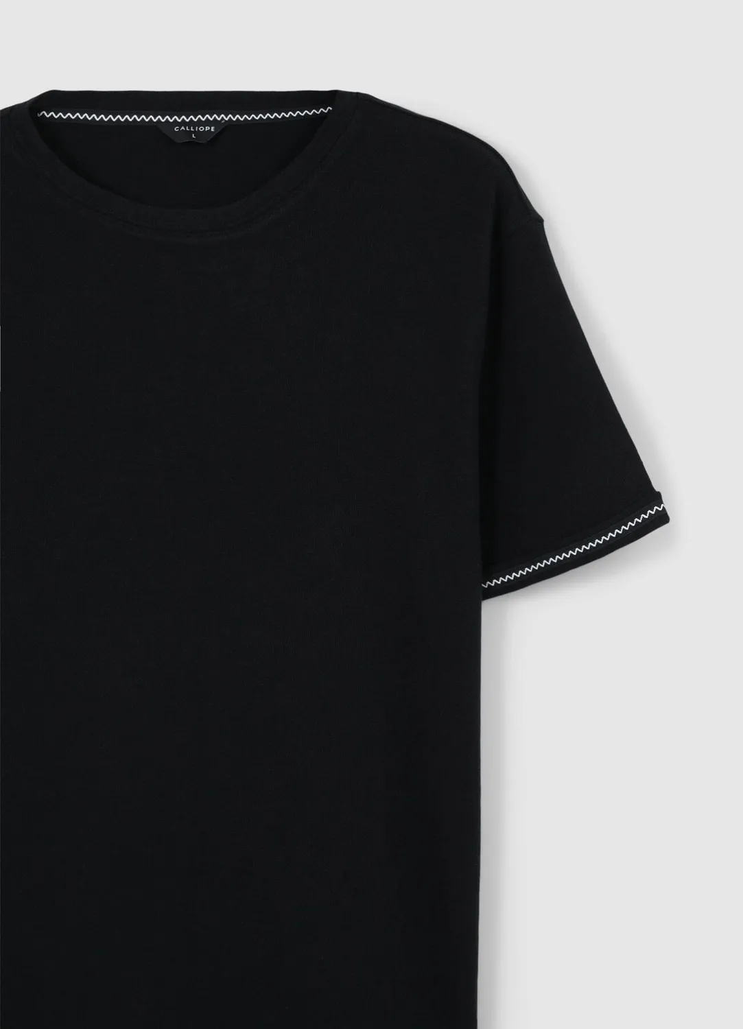 Calliope t-shirt profils manches homme coton