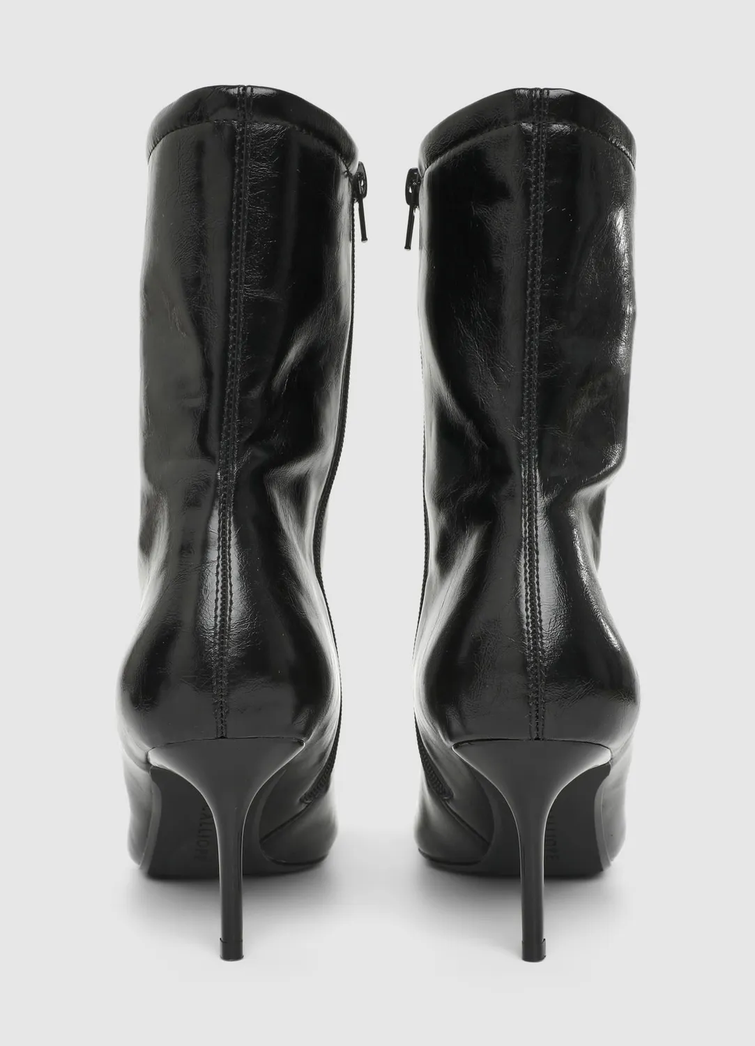Calliope bottines femme talon 6,5 cm zip bout pointu