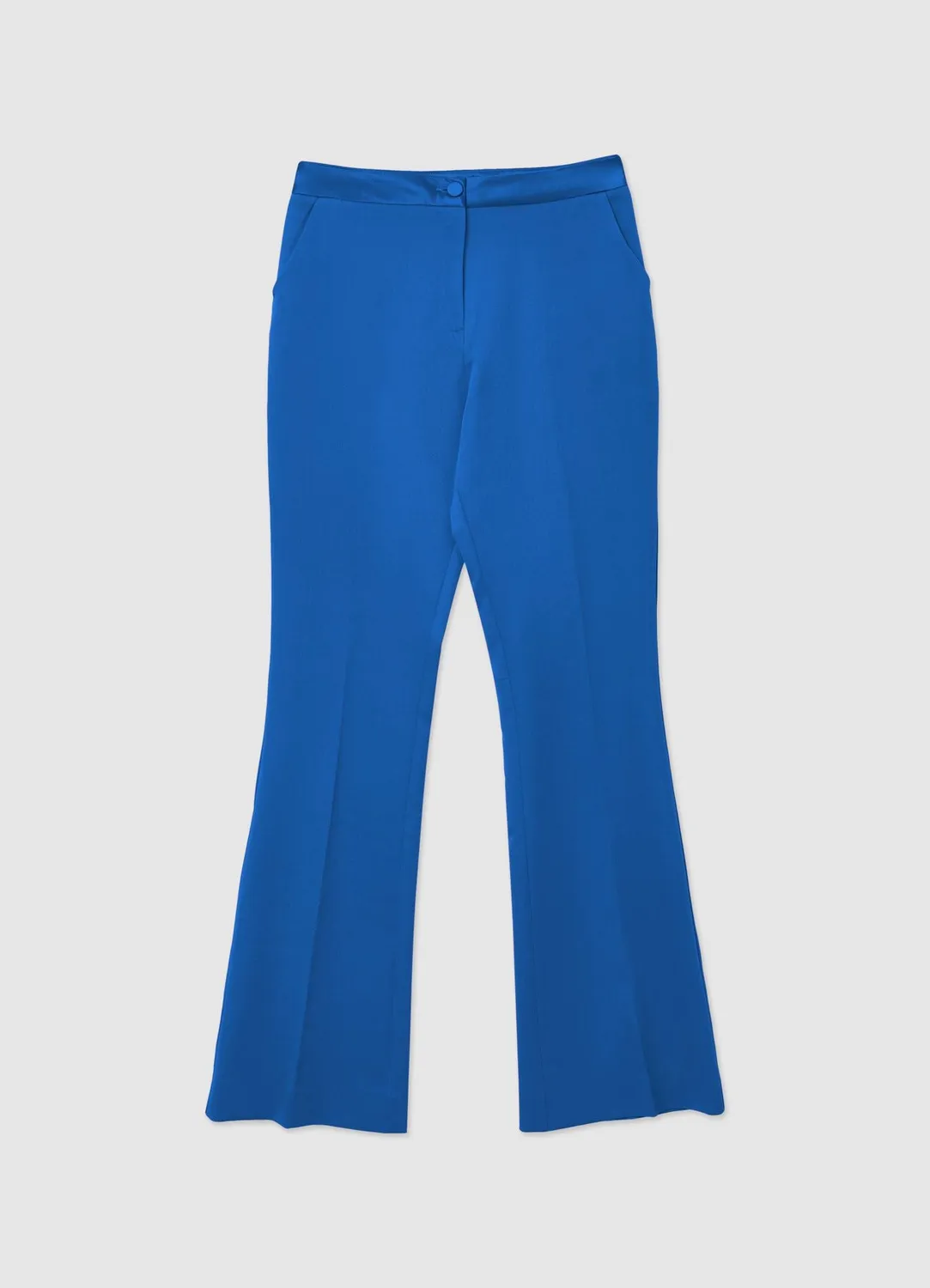 Calliope pantalon femme patte bande satin