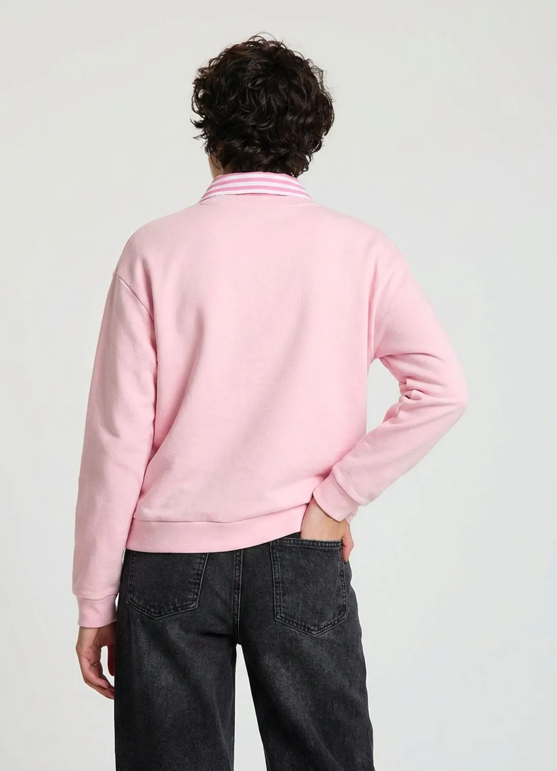 Calliope sweat col rond nœud sweat femme